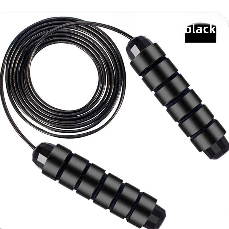 Adjustable Speed Jump Rope – Steel Wire with Ball Bearings