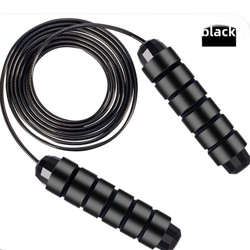Adjustable Speed Jump Rope – Steel Wire with Ball Bearings
