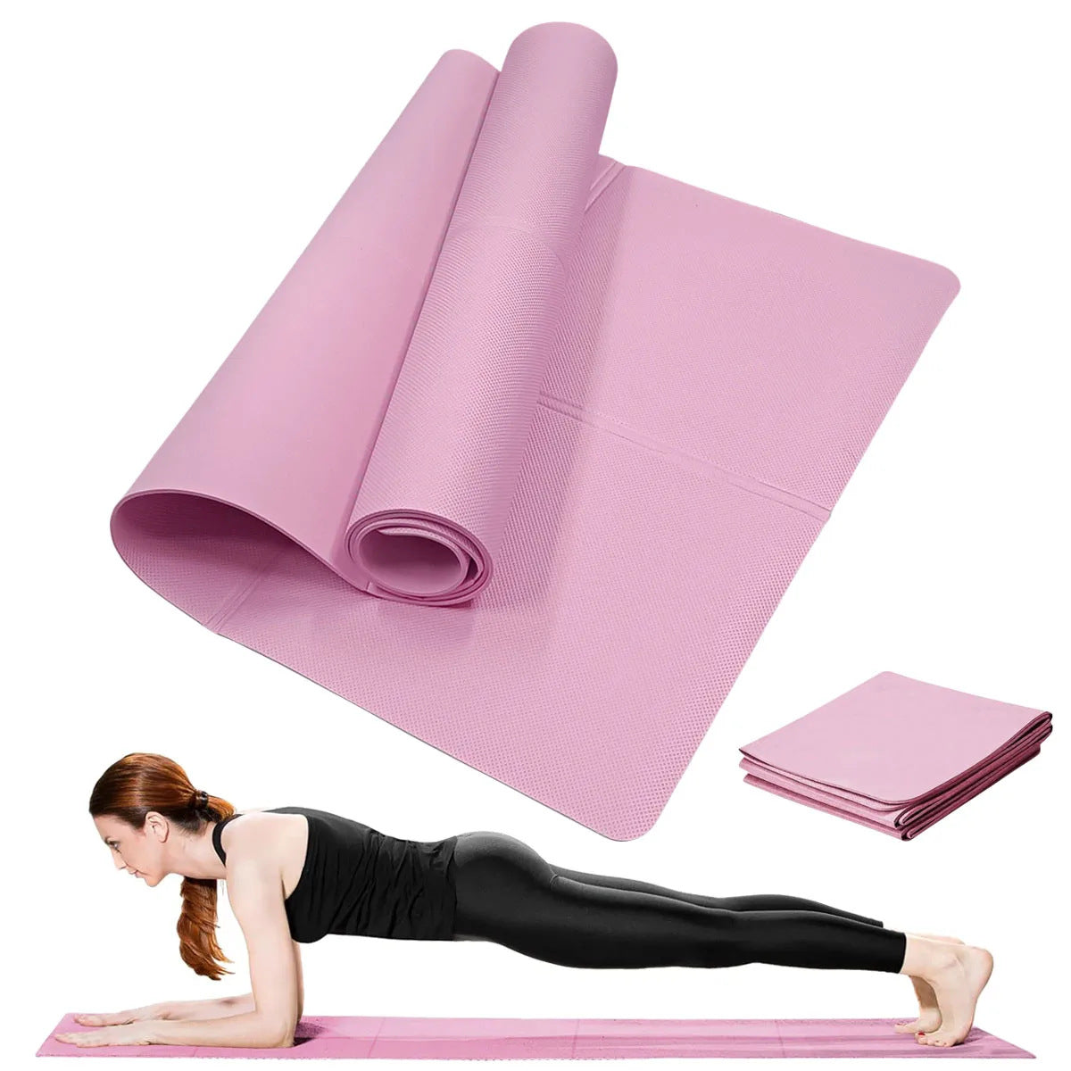 Yoga & Pilates Set – Resistance Bands & Recovery Kit – Pink