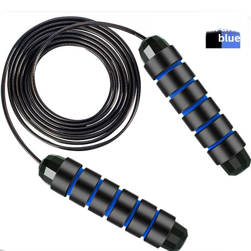 Adjustable Speed Jump Rope – Steel Wire with Ball Bearings