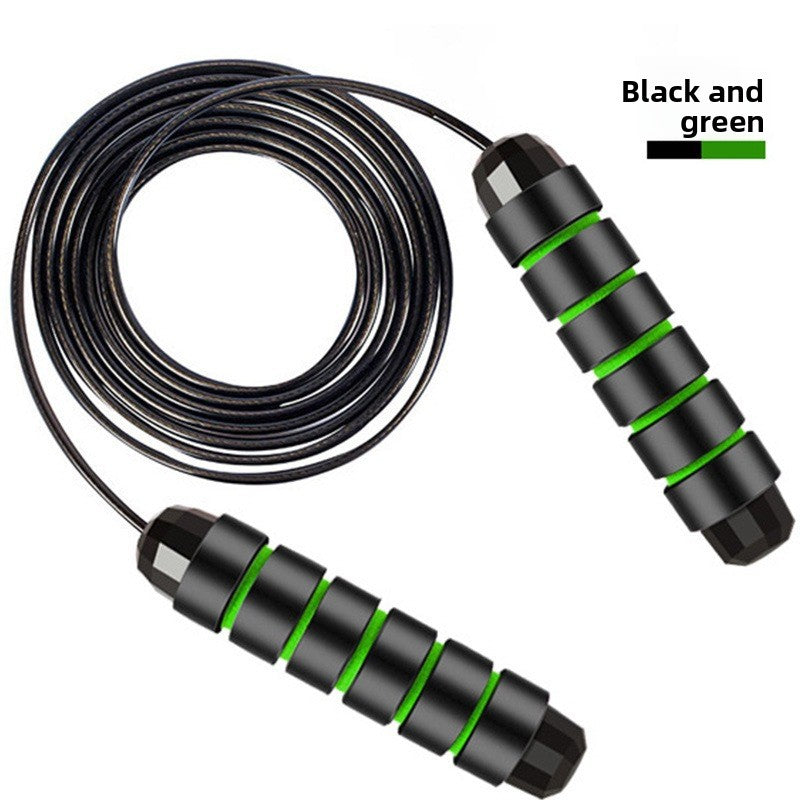 Adjustable Speed Jump Rope – Steel Wire with Ball Bearings
