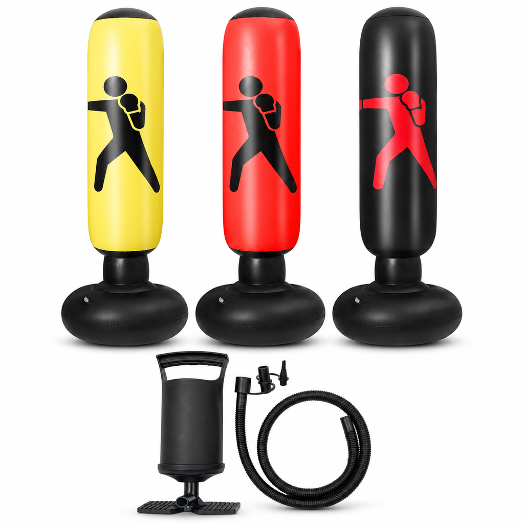 5.2 FT Freestanding Inflatable Punching Bag with Air Pump