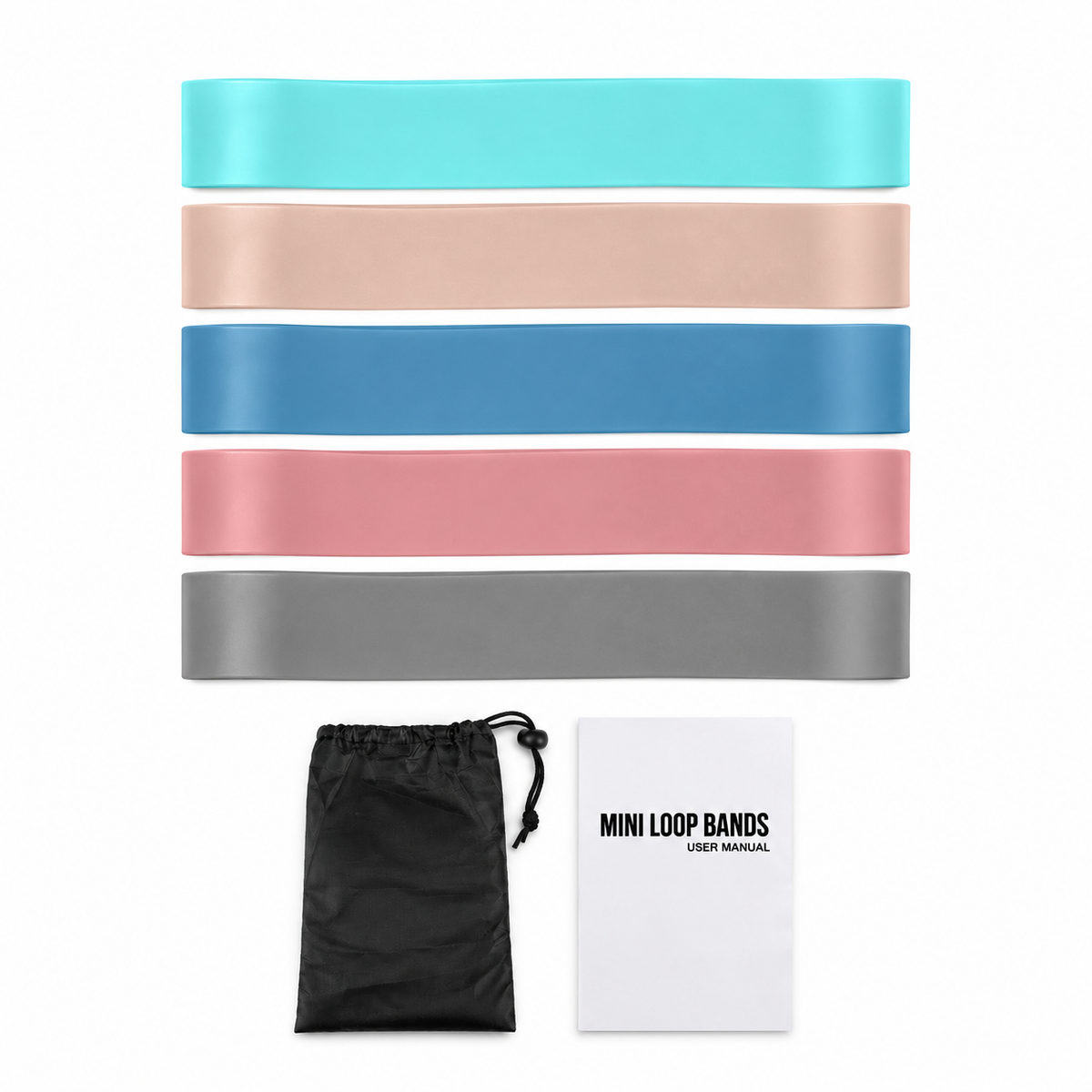 Fitness Resistance Loop Bands for Strength Training & Home Workouts