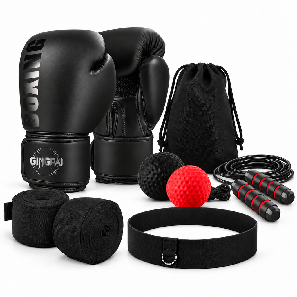 Kit de boxe pour adultes - Noir