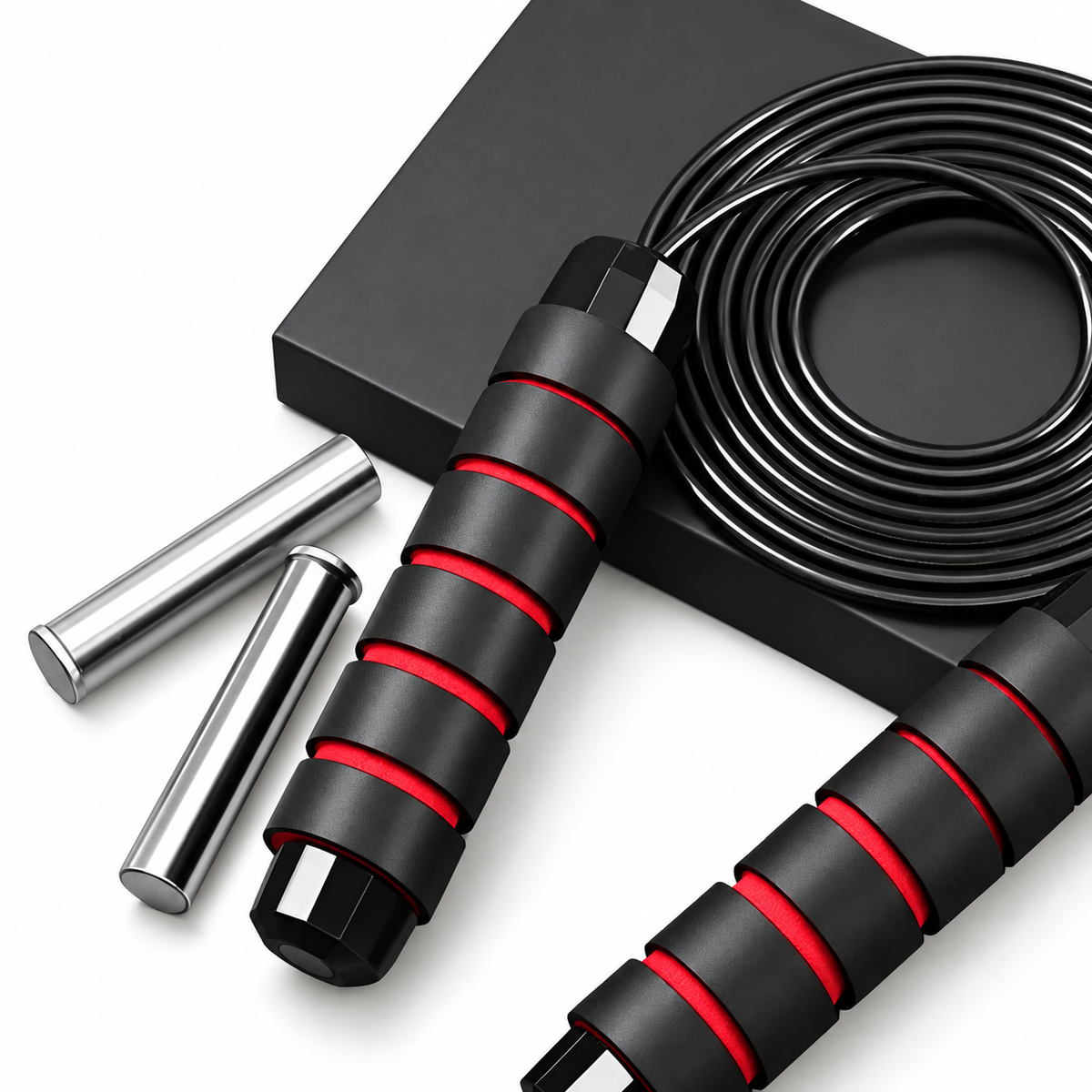 Adjustable Speed Jump Rope – Steel Wire with Ball Bearings