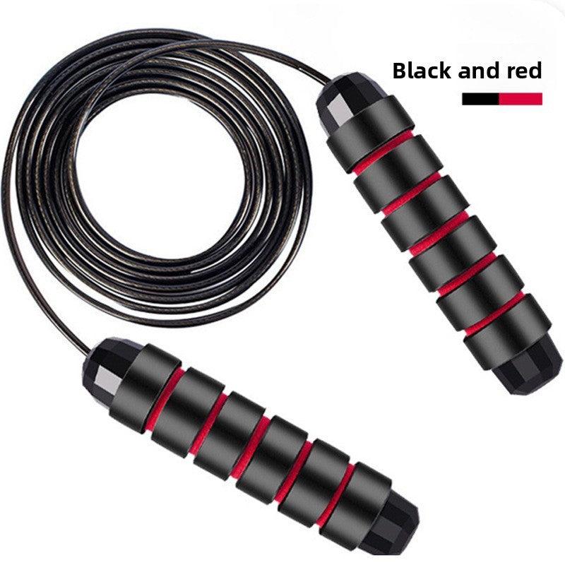 Adjustable Speed Jump Rope – Steel Wire with Ball Bearings